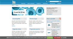 Desktop Screenshot of bia.si