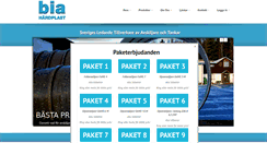 Desktop Screenshot of bia.se